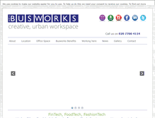 Tablet Screenshot of busworks.co.uk